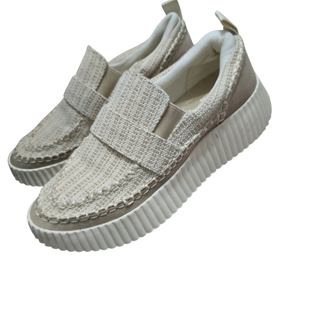 Dolce Vita Women's Cream Slip-On Shoes -Used -Excellent condition -